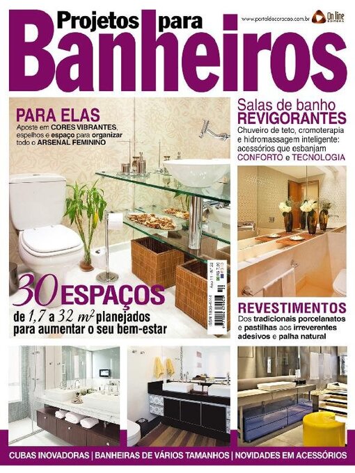 Title details for Projetos para Banheiros by Online Editora - Available